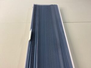 Honeycomb blinds vertical system